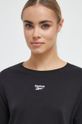 Бавовняна сукня Reebok чорний 100034707