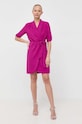 Morgan sukienka RCLIP.F.HIBISCUS różowy AW23