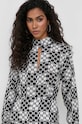Karl Lagerfeld sukienka jedwabna 236W1301 czarny