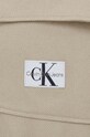 Βαμβακερό φόρεμα Calvin Klein Jeans J20J222337 μπεζ