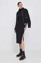 Calvin Klein Jeans sukienka J20J222728 czarny AW23