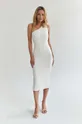 λευκό Φόρεμα Saint Body Γυναικεία
