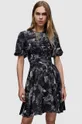 Платье AllSaints ALI PEGGY DRESS Основной материал: 51% Вискоза LENZING ECOVERO, 49% Вискоза Подкладка: 100% Переработанный полиэстер