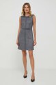 Joop! rochie din amestec de lana 30039048 gri AW23