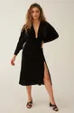 fekete Undress Code ruha 477 Date Night Midi Dress Black