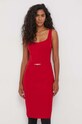 Artigli sukienka z elastanem czerwony AA37705.ROSSO