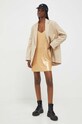 Superdry sukienka W8011516A.1EA złoty AW23