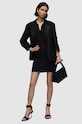 AllSaints sukienka WD014Z HOLLY DRESS WD014Z czarny