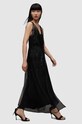 AllSaints sukienka WD367Y ROBYN EMB DRESS czarny WD367Y
