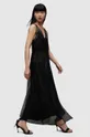 czarny AllSaints sukienka WD367Y ROBYN EMB DRESS