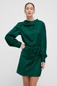 Abercrombie & Fitch sukienka KI159.3454.370 zielony AW23