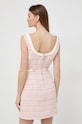 Сукня з домішкою вовни Guess W4RK16.WFWV2 рожевий SS24
