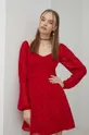 Φόρεμα Hollister Co. κόκκινο