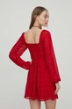 Odzież Hollister Co. sukienka KI359.3194.505 czerwony