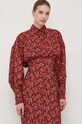 La Mania sukienka ODETTE czerwony AW23
