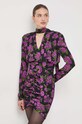 La Mania sukienka VIVIENNE fioletowy AW23