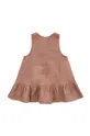 Παιδικό βαμβακερό φόρεμα Konges Sløjd 100% Οργανικό βαμβάκι