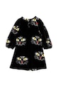 Mini Rodini sukienka bawełniana dziecięca 2375012199 czarny AW23