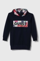 Guess vestito di cotone bambina blu navy