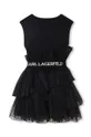 Παιδικό φόρεμα Karl Lagerfeld  Υλικό 1: 100% Βαμβάκι Υλικό 2: 51% Πολυαμίδη, 49% Πολυεστέρας