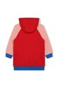 Dievčenské šaty Kenzo Kids K12340.114.150 červená AW23