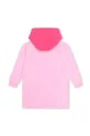 Dievčenské bavlnené šaty Marc Jacobs ružová