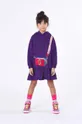 μωβ Παιδικό βαμβακερό φόρεμα Marc Jacobs Για κορίτσια