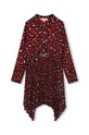 Michael Kors rochie fete fixat rosu R12175.114.150