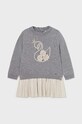 Mayoral sukienka niemowlęca tkanina szary 2975.4B.Baby.9BYX