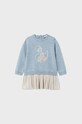 Mayoral sukienka niemowlęca 2975.4B.Baby.9BYX niebieski AW23
