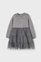 сірий Дитяча сукня Mayoral Для дівчаток