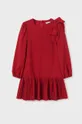 crvena Dječja haljina Mayoral Za djevojčice
