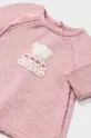 ροζ Βρεφικό βαμβακερό φόρεμα Mayoral Newborn