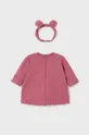 Φόρεμα μωρού Mayoral Newborn ροζ