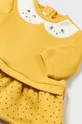 Šaty pre bábätká Mayoral Newborn žltá