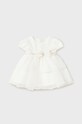 Бебешка рокля Mayoral Newborn овално бежов 2857.2J.Newborn.9BYX