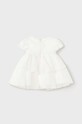 Бебешка рокля Mayoral Newborn 2857.2J.Newborn.9BYX бежов AW23