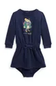темно-синій Дитяча сукня Polo Ralph Lauren Для дівчаток