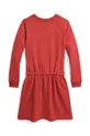 Dievčenské šaty Polo Ralph Lauren červená