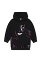 Хлопковое детское платье Dkny x DC Comics D32906.114.150 чёрный AW23