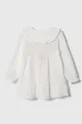 Detské bavlnené šaty Jamiks biela
