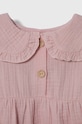 Fete Jamiks rochie din bumbac pentru bebeluși TAHIRA.or.Suki.JZG332.G roz
