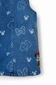 Fete Desigual rochie din denim pentru copii x Disney 23WGVD01 albastru