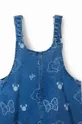 plava Dječja traper haljina Desigual x Disney