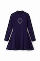 Детска рокля Desigual 23WGVK03 виолетов AW23