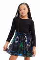 Детское платье Desigual длинный чёрный 23WGVK06
