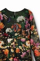 Desigual sukienka dziecięca 23WGVK12 zielony