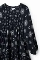 μαύρο Παιδικό φόρεμα Desigual 23WGVW05 DRESS LONG SLEEVE
