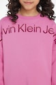 Детска памучна рокля Calvin Klein Jeans IG0IG02227.9BYX виолетов