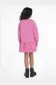 Παιδικό βαμβακερό φόρεμα Calvin Klein Jeans